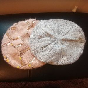 Set of 2 barret hats